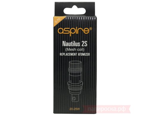 Aspire Nautilus 2S Mesh Coil - сменный испаритель (1 шт) - фото 2